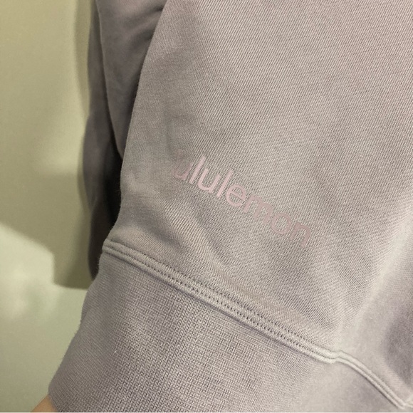 SOLD     Lululemon Perfectly Oversized Crewneck Sweatshirt Pullover Sz 8-10 - Picture 9 of 9